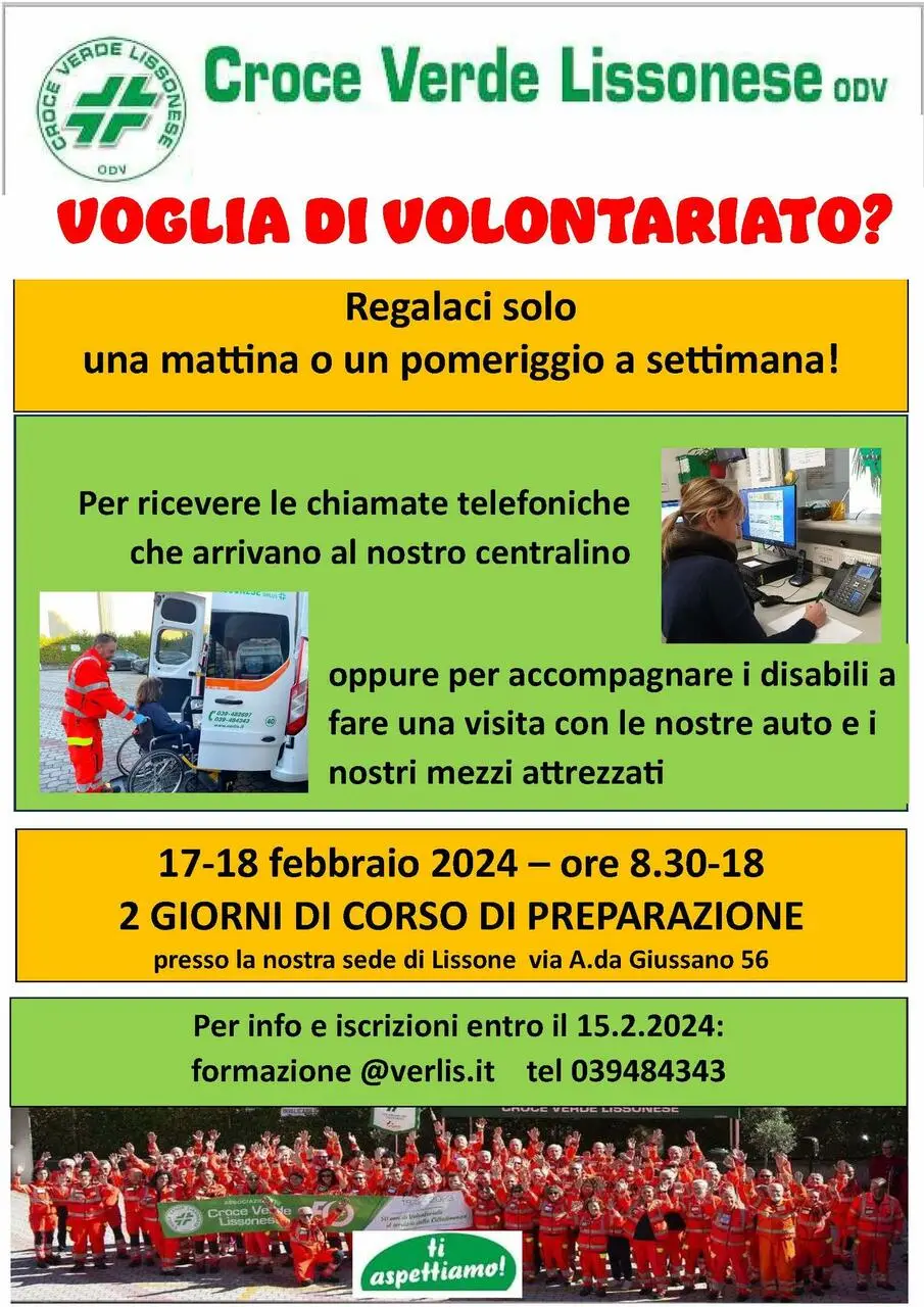 La locandina del corso