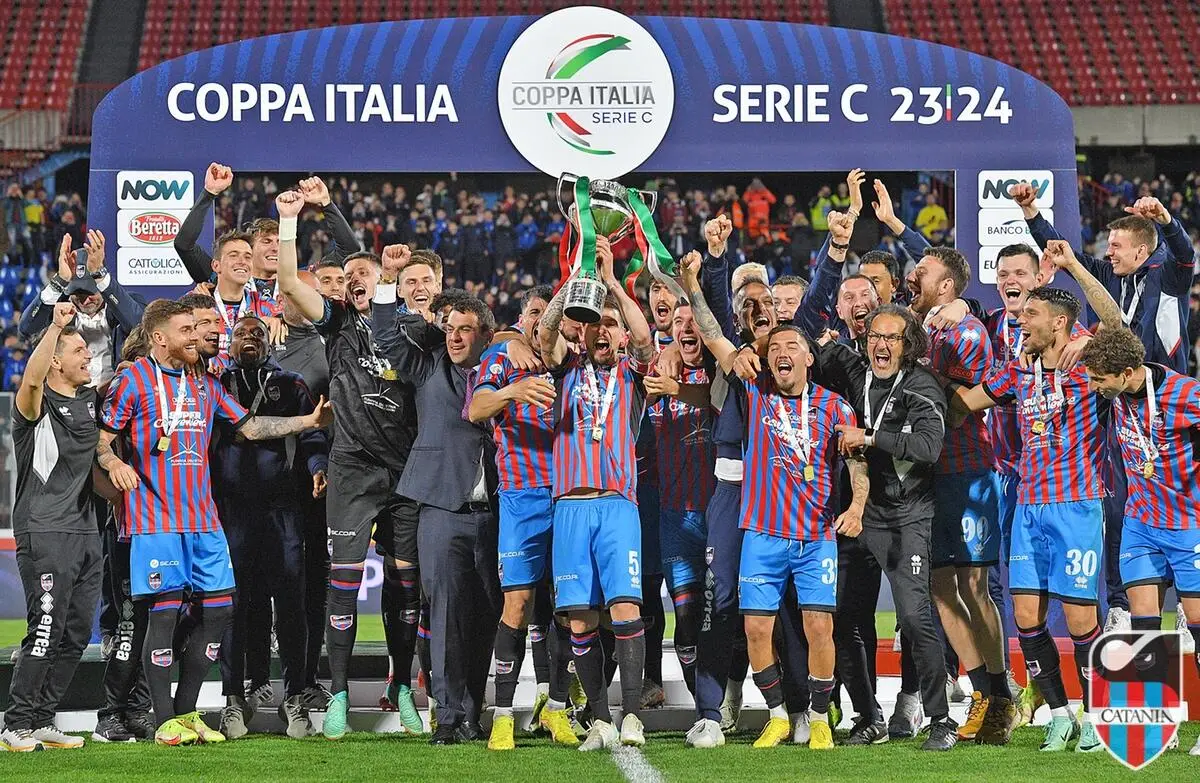 Catania vincitore della Coppa Italia Serie C