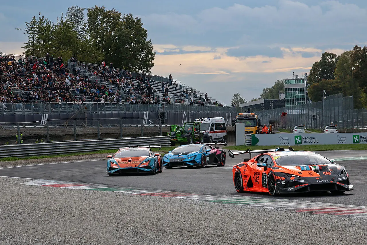 La gara del Lamborghini Supertrofeo