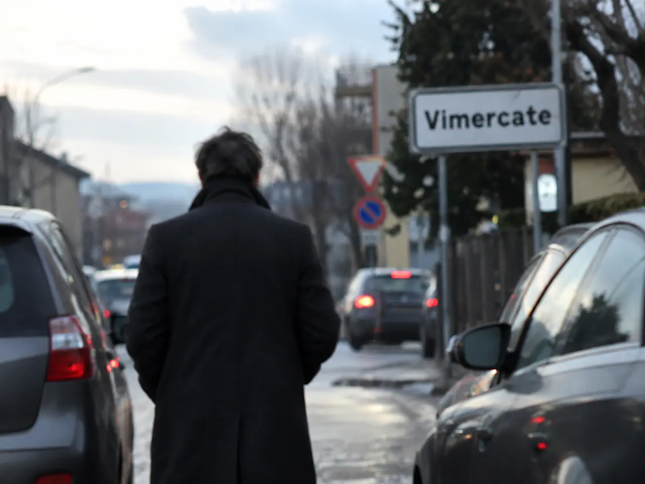 Uomo a Vimercate