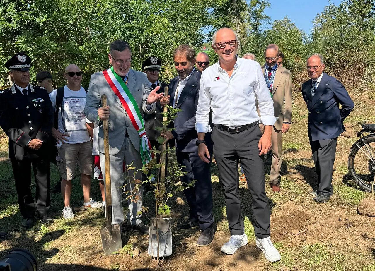 Paolo Pilotto, Geronimo La Russa e Stefano Domenicali