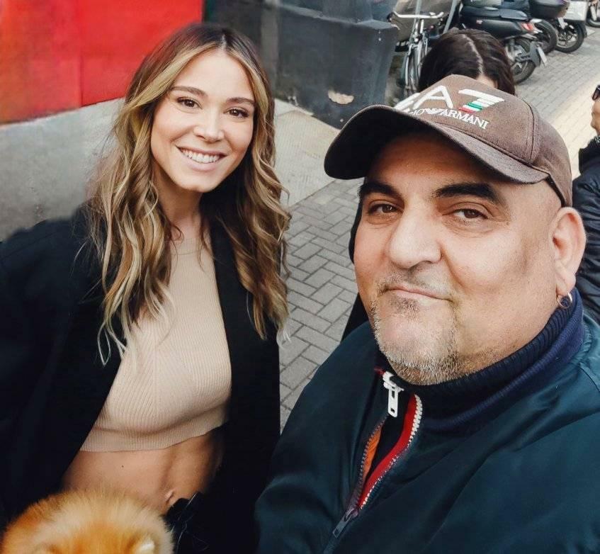Diletta Leotta con Pasquale Stellitano