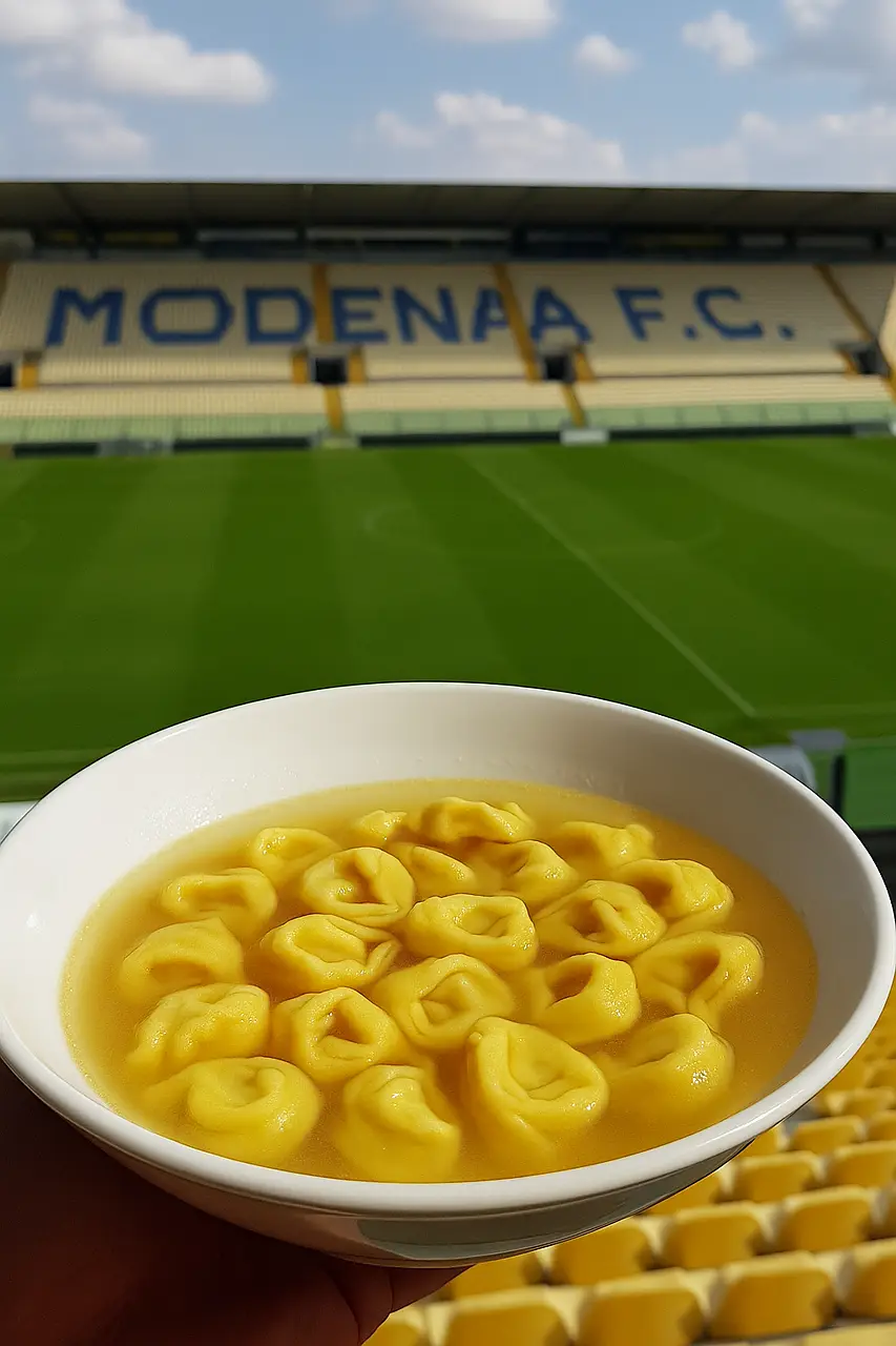 Calcio e tortellini