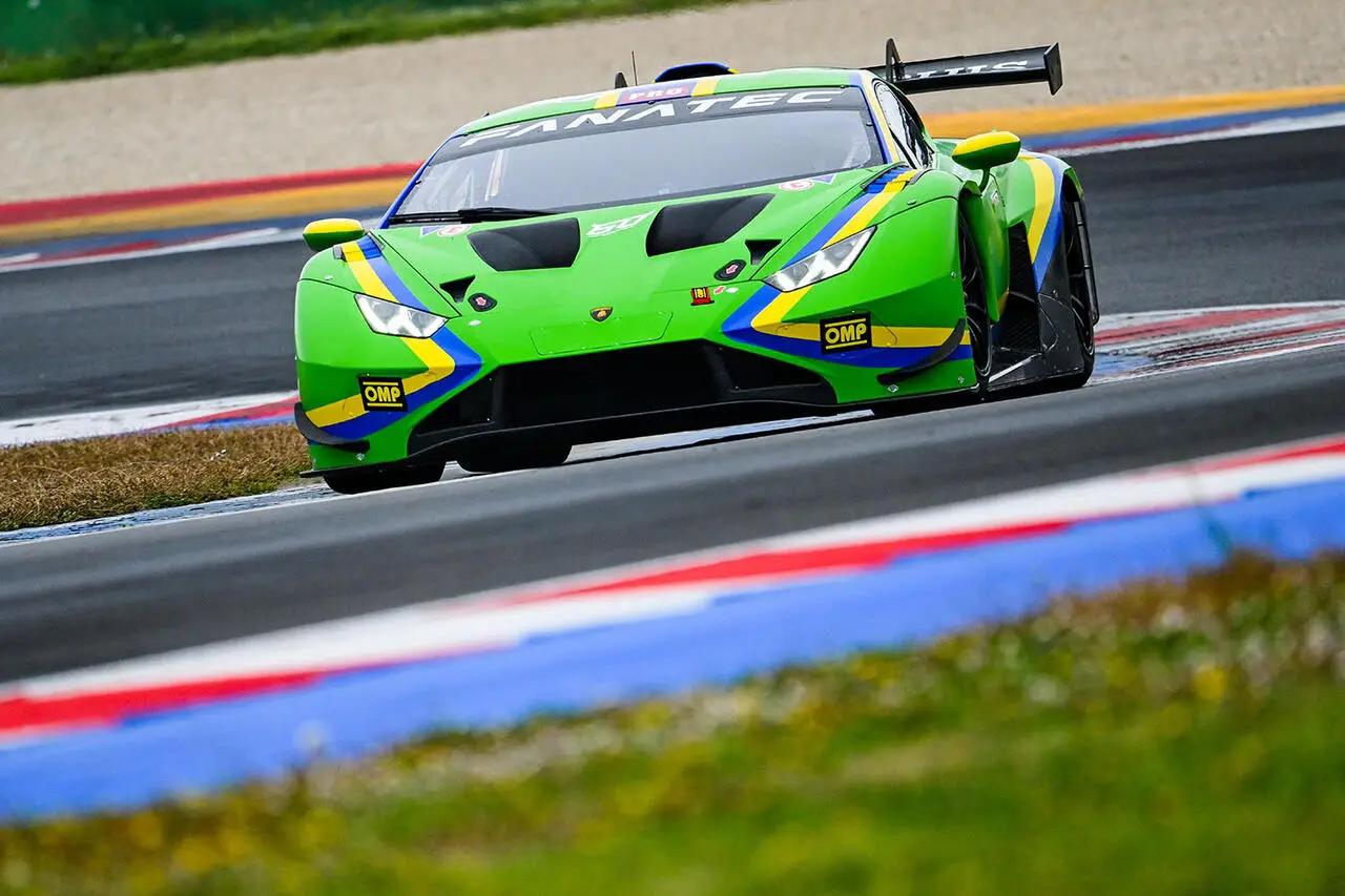 Riccardo Cazzaniga in azione sulla Huracan