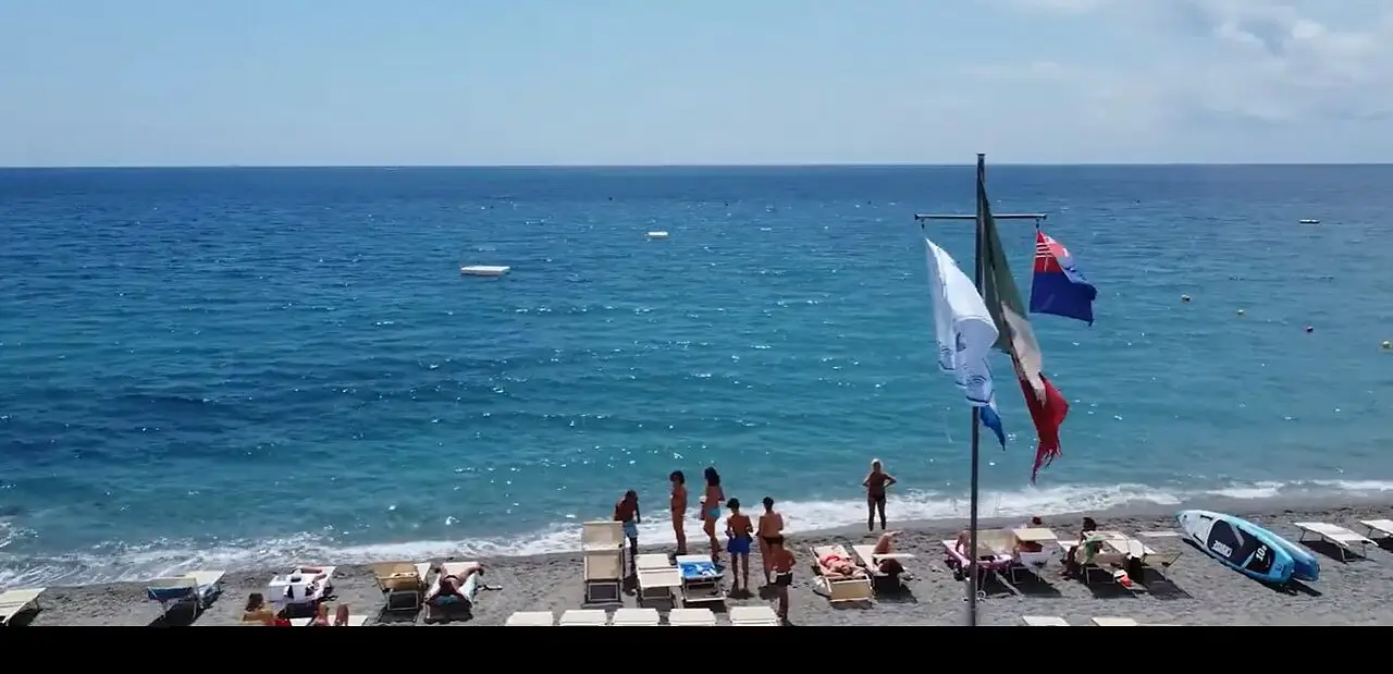 Il lungomare di Spotorno