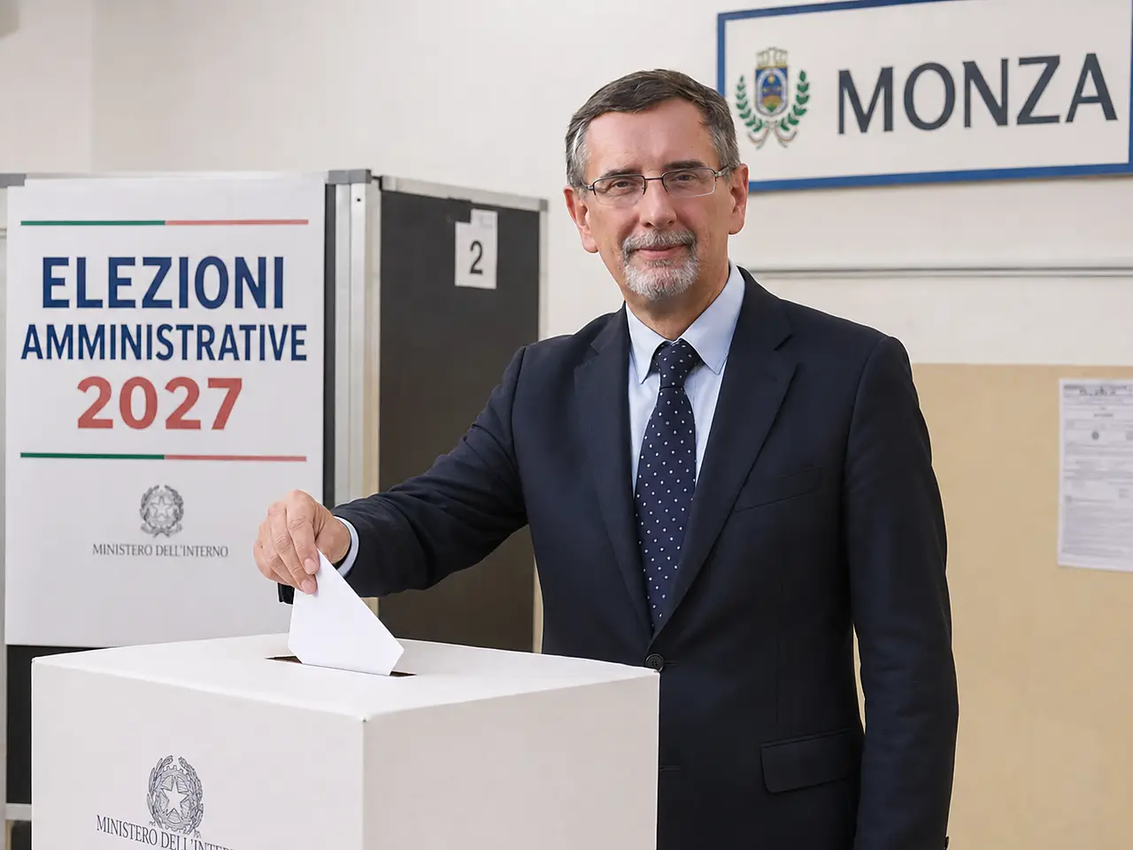 Il sindaco Pilotto al voto