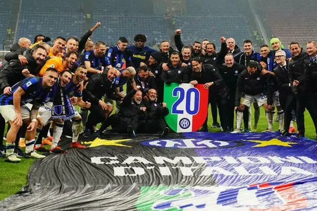 Inter vincitrice del 20esimo scudetto