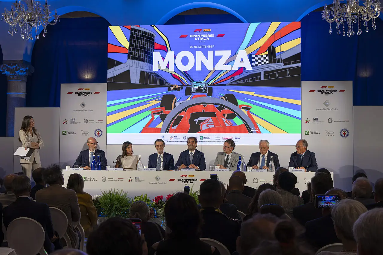La presentazione del GP a Milano