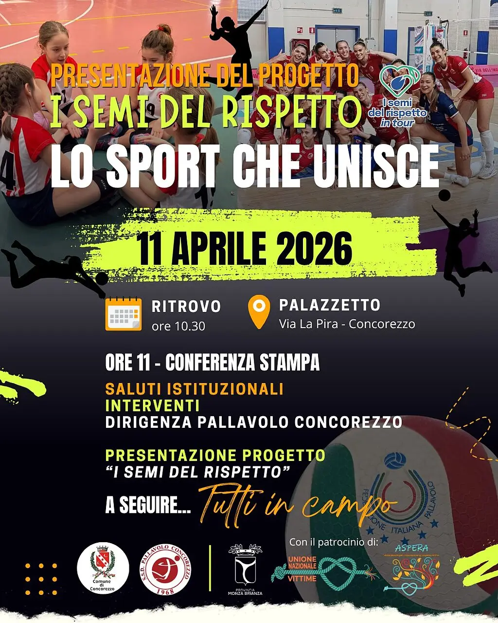 Locandina "I Semi del Rispetto in Tour"