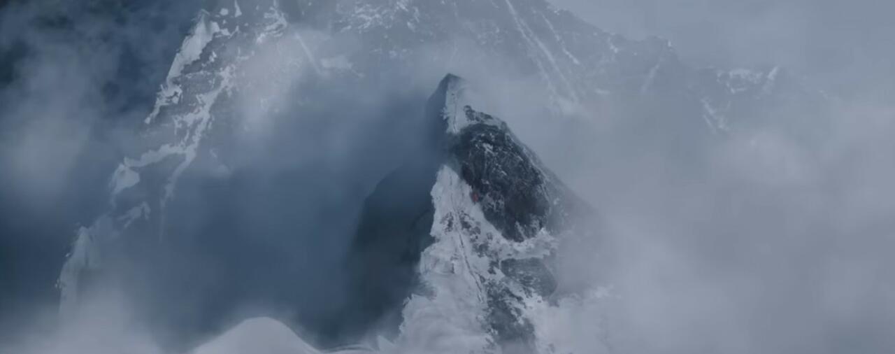 La cima dell'Everest