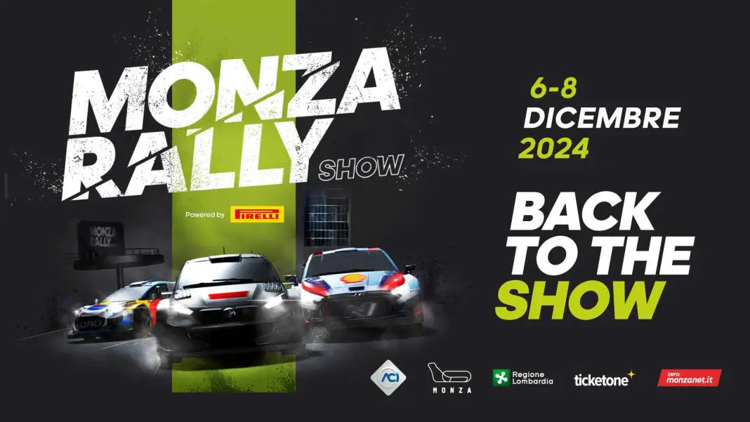 Il poster del Monza Rally Show