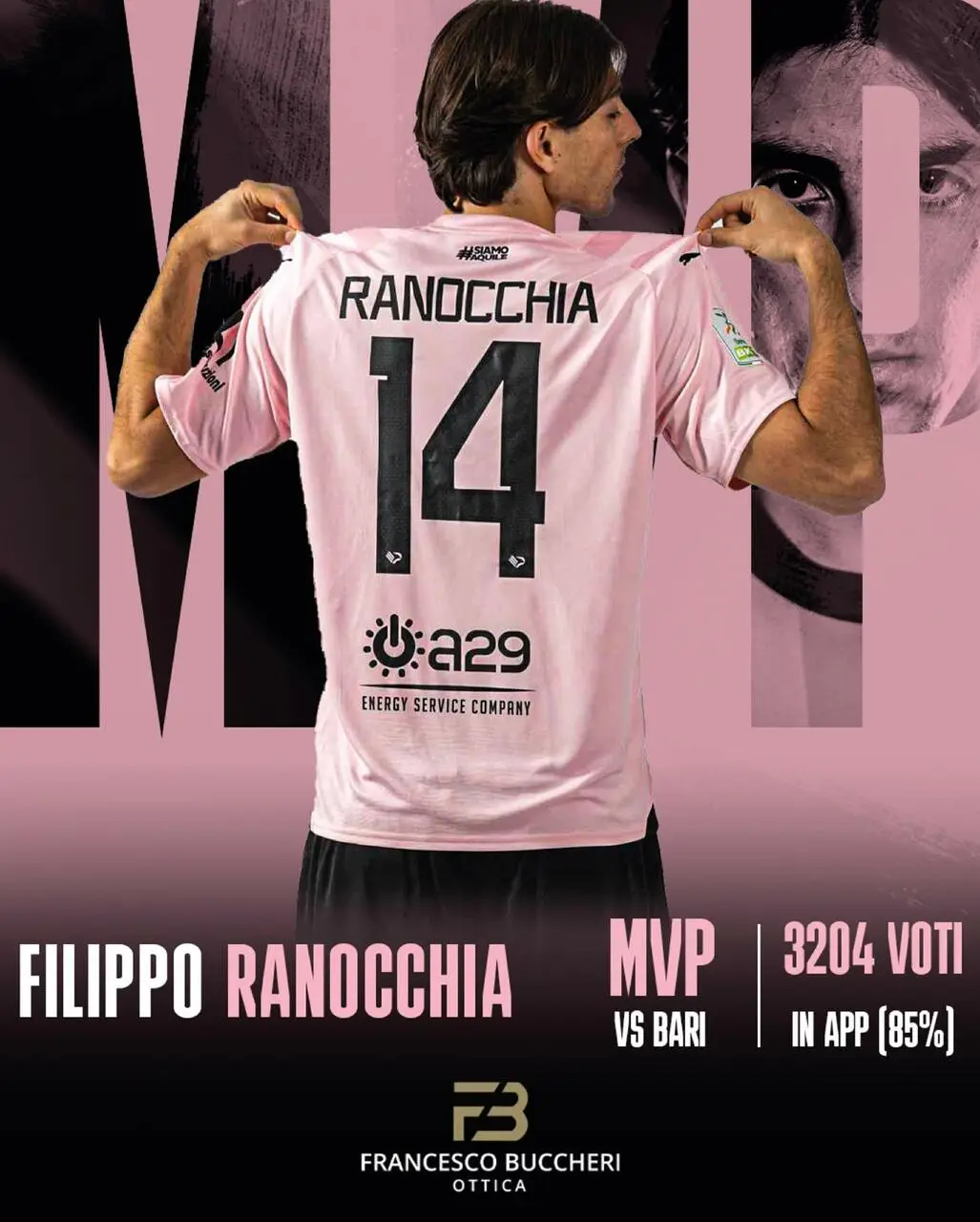 Filippo Ranocchia - Pagina Facebook Palermo FC