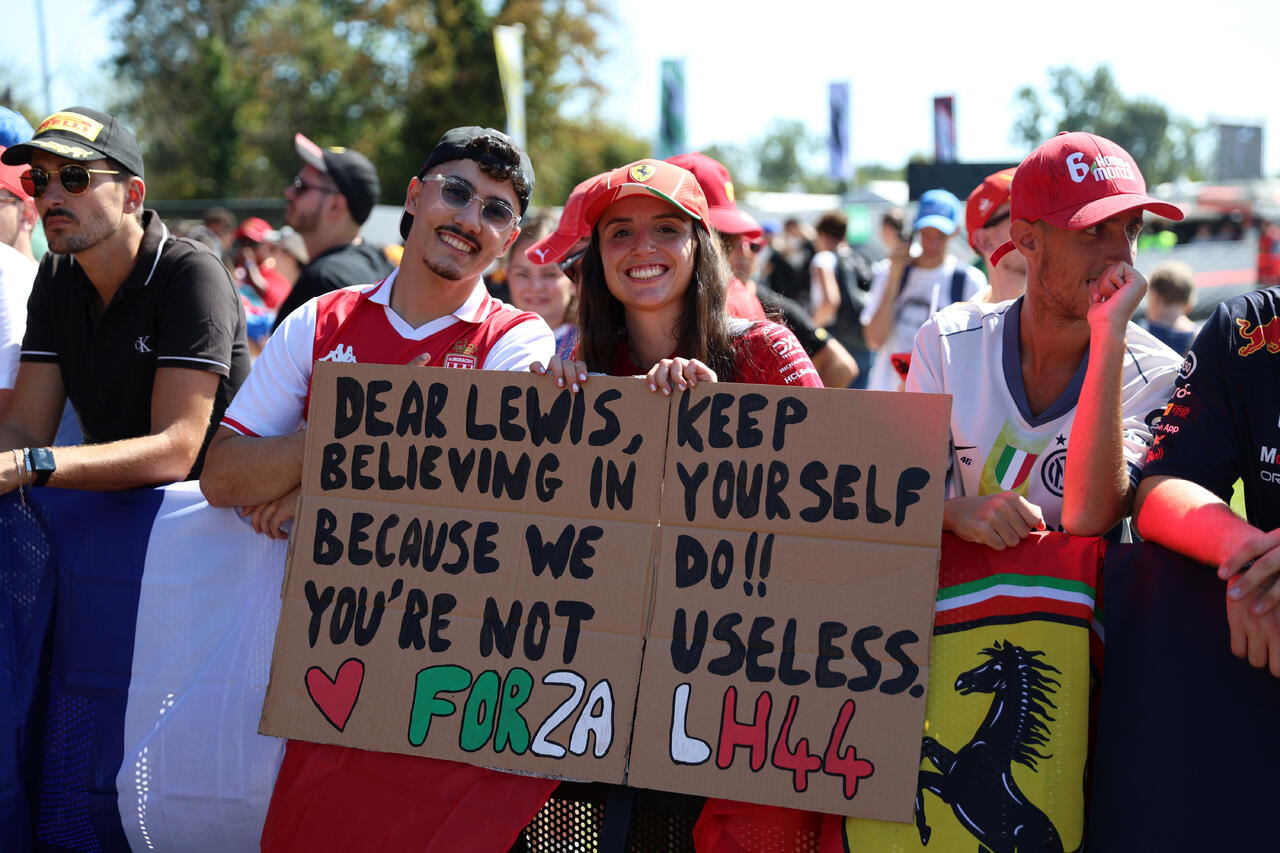 I tifosi della Rossa