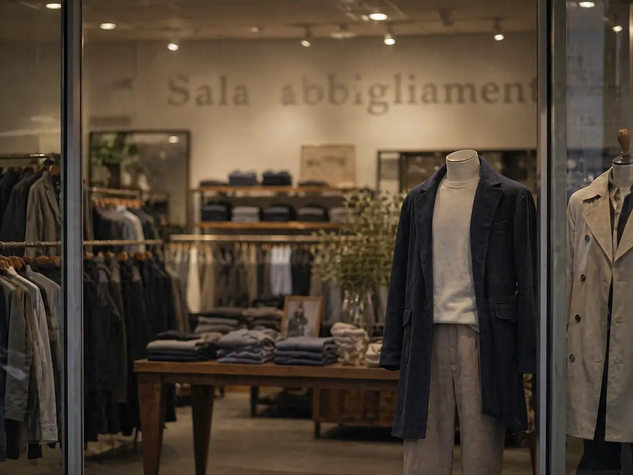 Sala abbigliamento