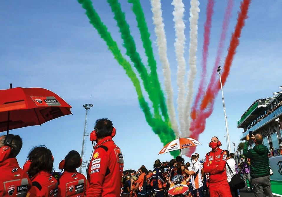 Le frecce tricolore su Monza