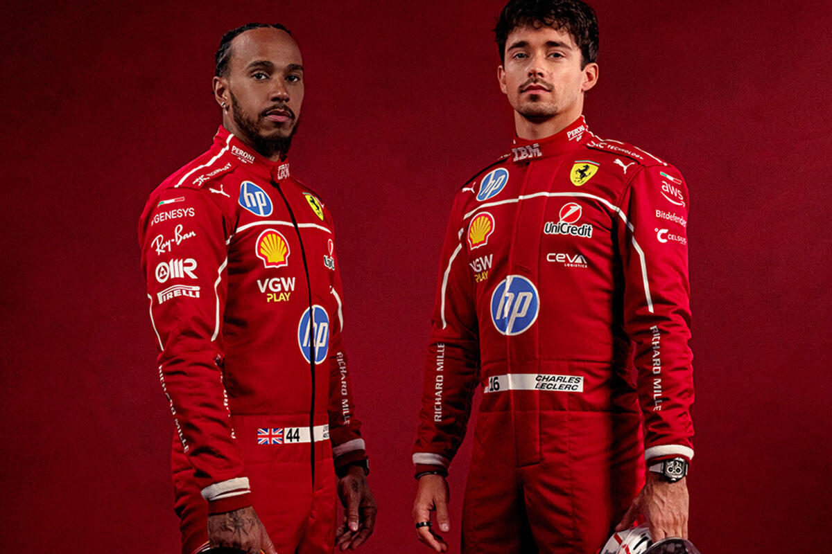 Lewis Hamilton e Charles Leclerc