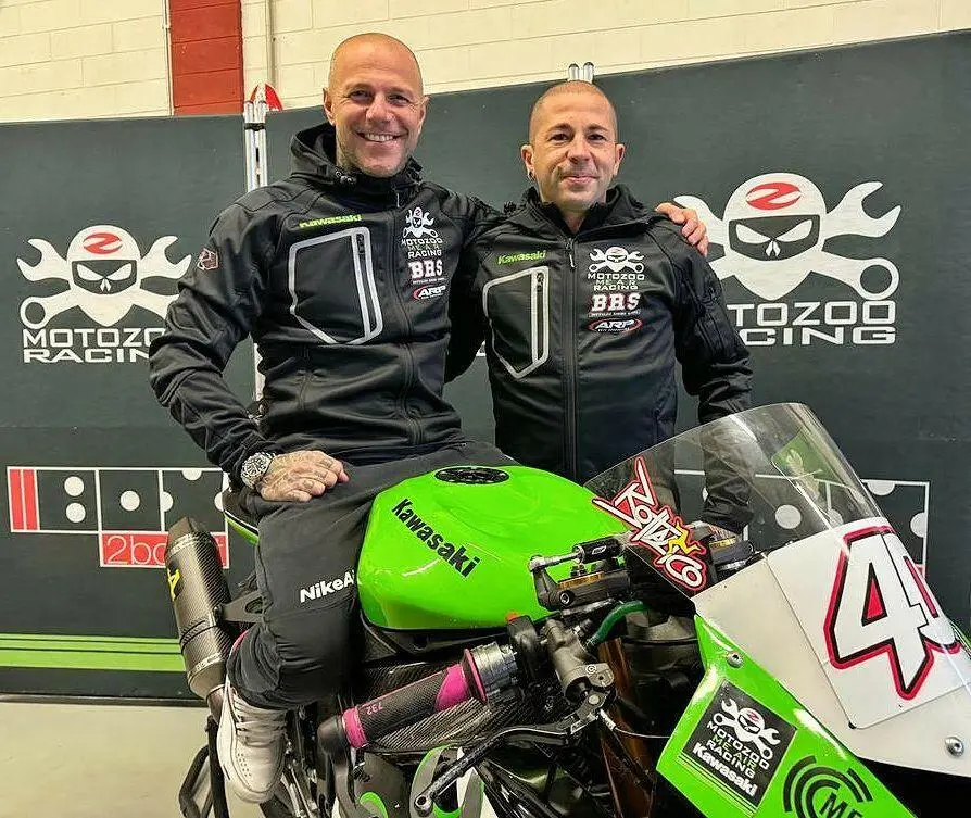 Motozoo Me Air Racing con il Team Manager Fabio Uccelli ed il pilota Maurizio Bottalico