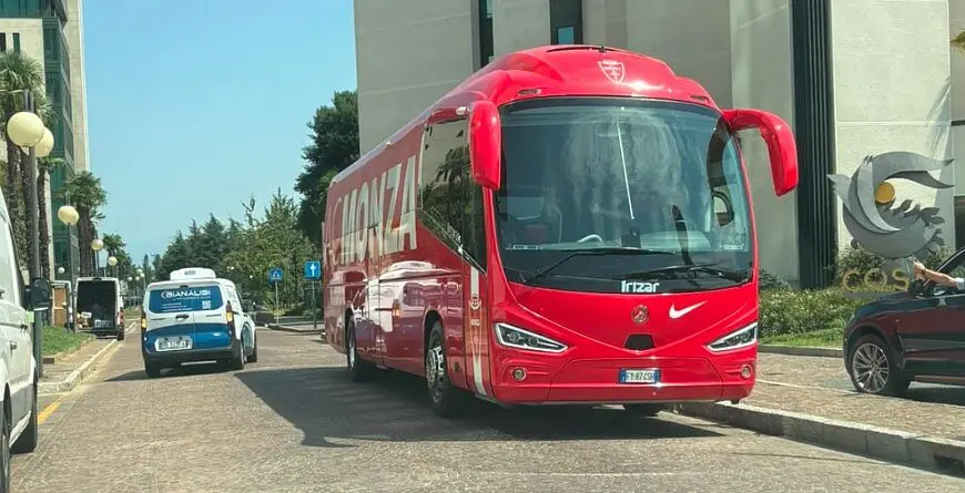 Il pullman del Monza