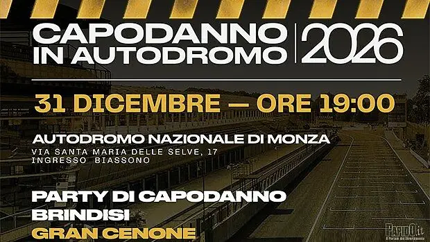 capodanno autodromo