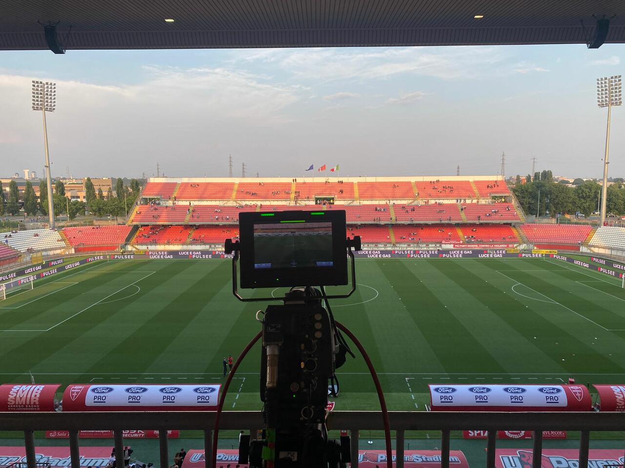 Telecamere al Brianteo