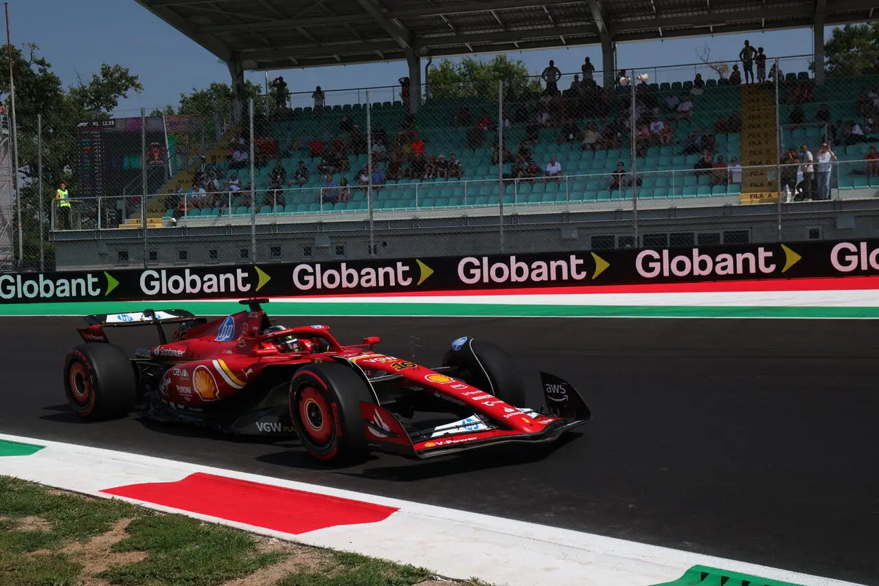 Charles Leclerc in azione