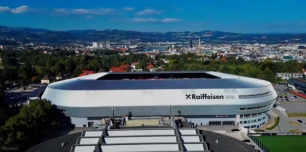 Lo stadio di Linz