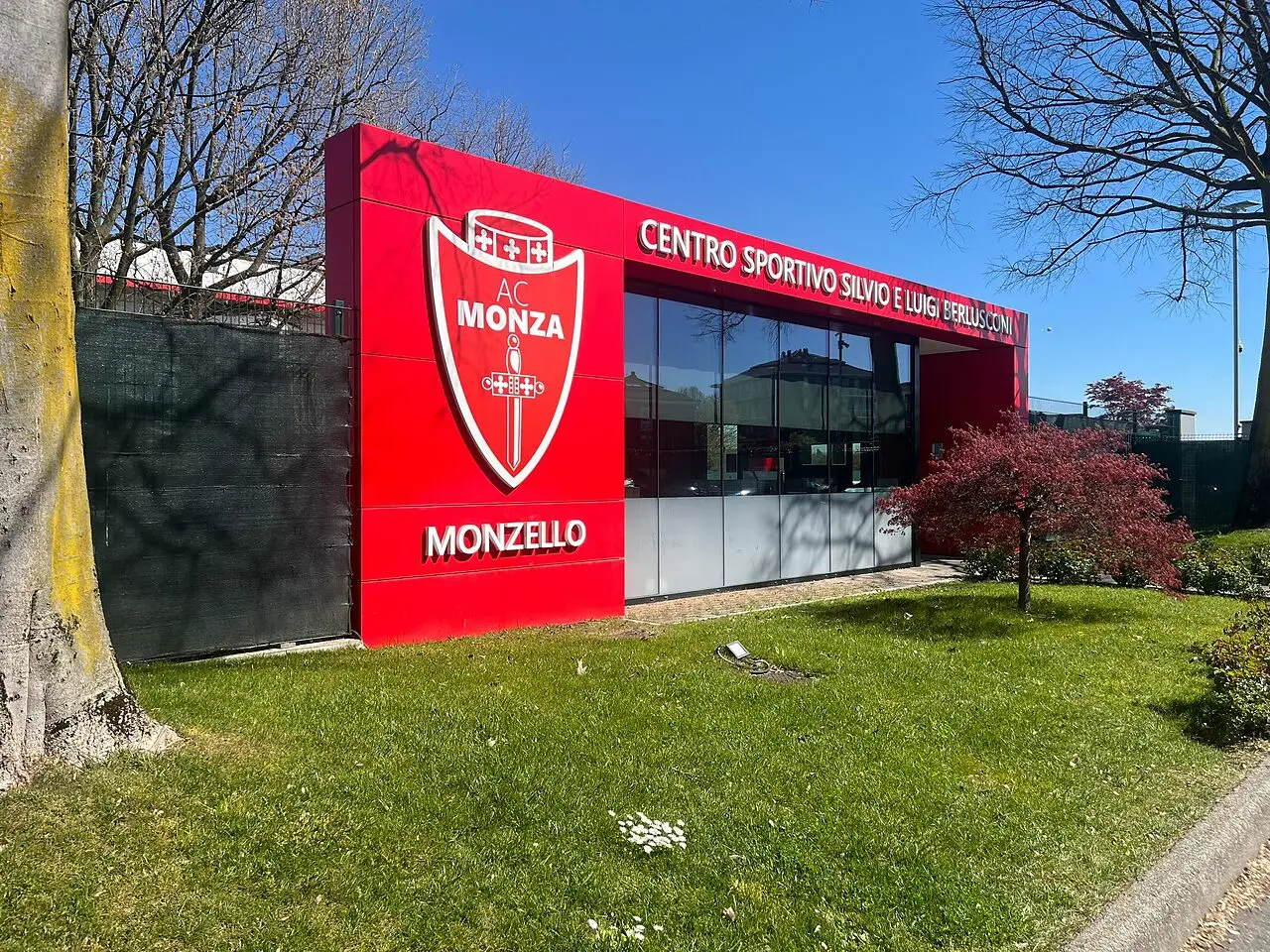 Il centro sportivo Monzello Berlusconi
