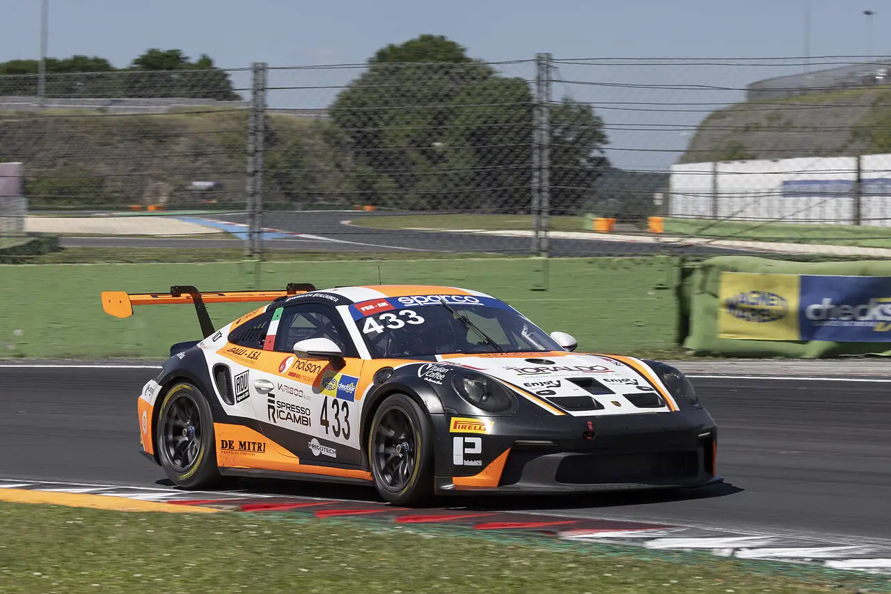 Paolo Calcagno in azione