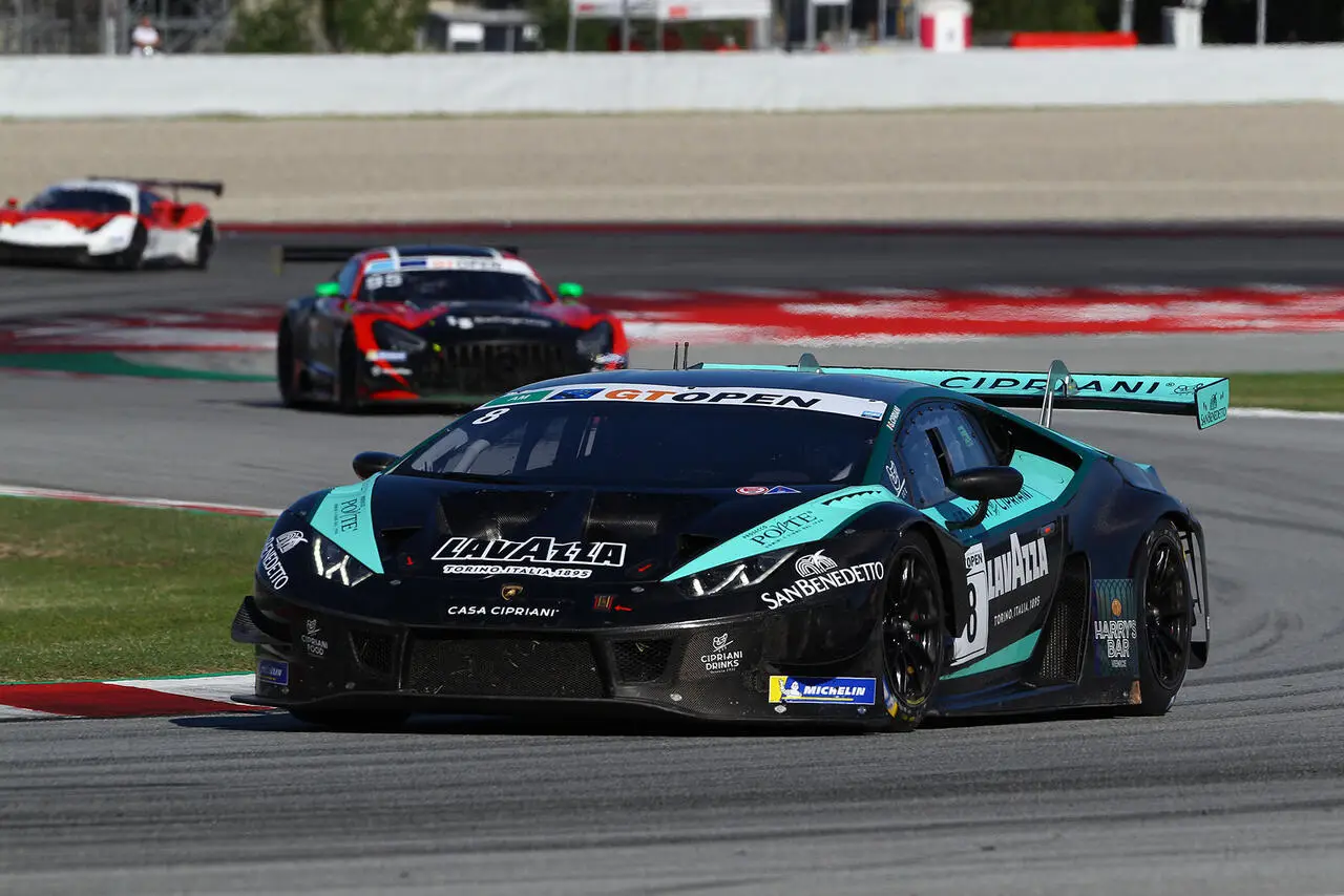 La Lamborghini del team Barone Rampante