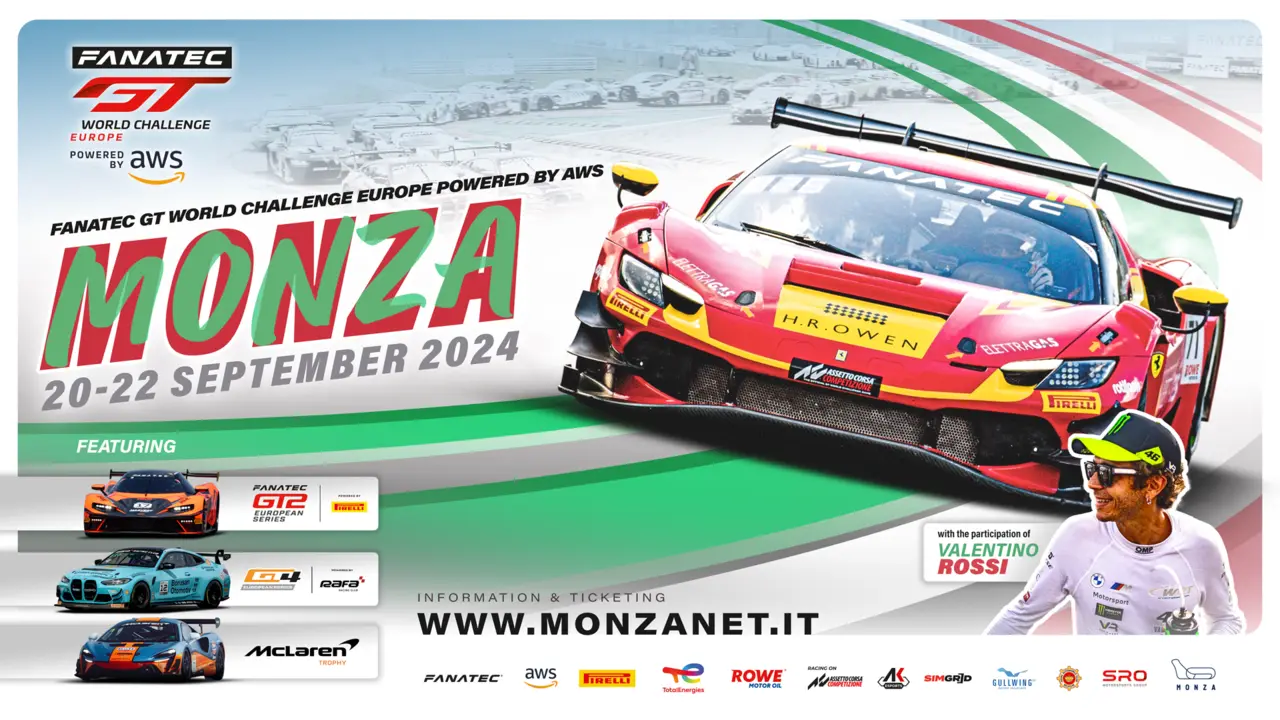 GTWC a Monza a Settembre