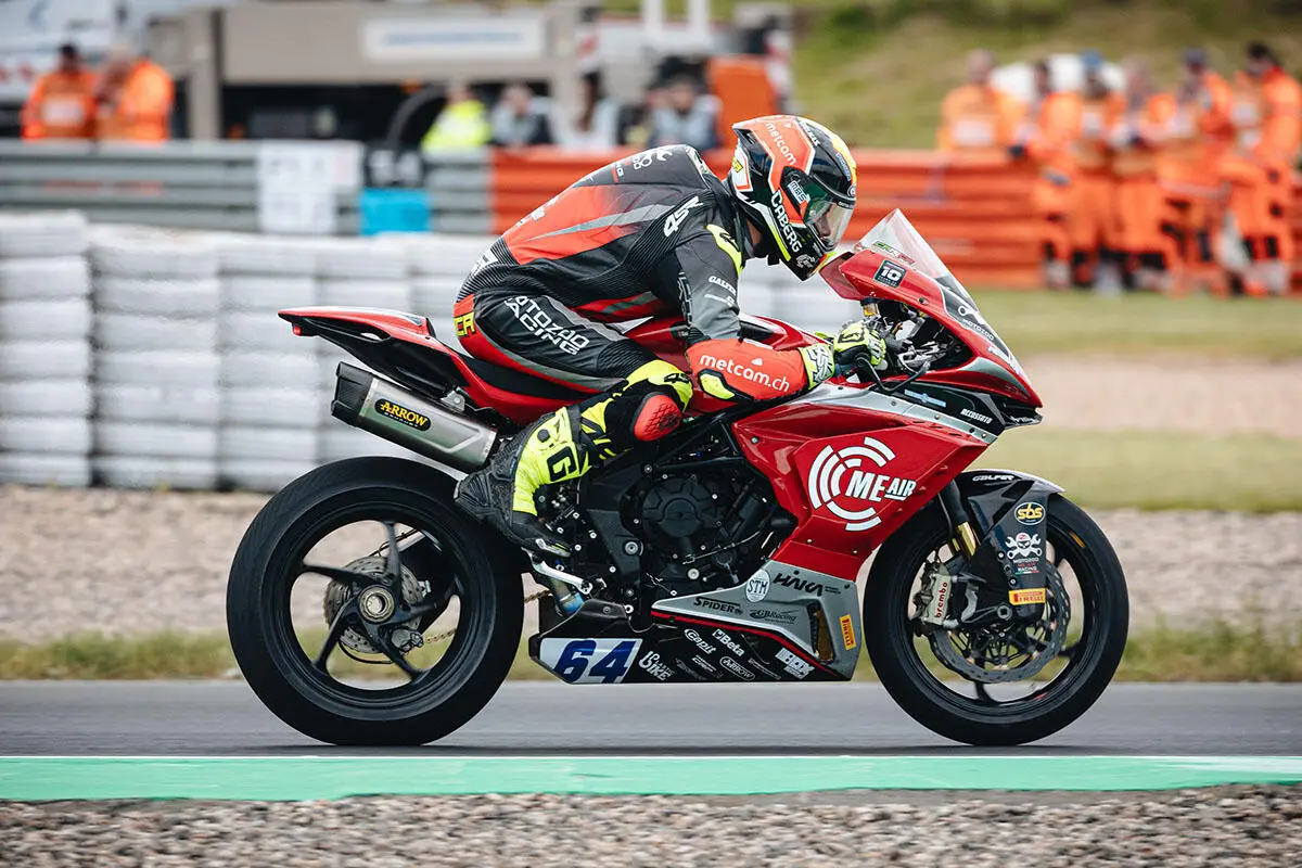 Federico Caricasulo in azione