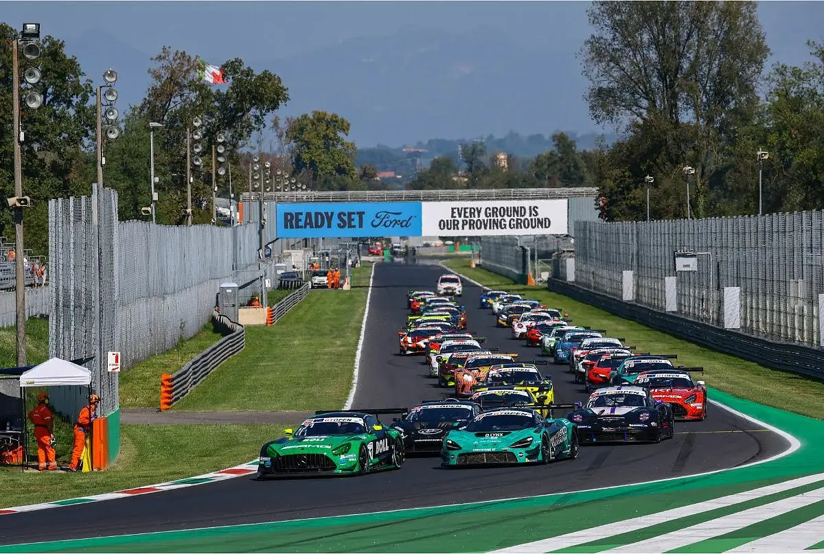 La partenza del GT Open