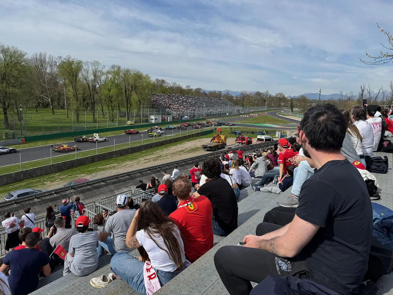 Ferrari Challenge Europe - la partenza a Monza