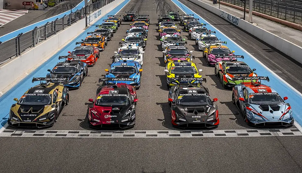 Le vetture del Super Trofeo Lamborghini