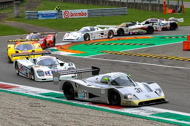 La partenza delle Gruppo C nella precedente edizione