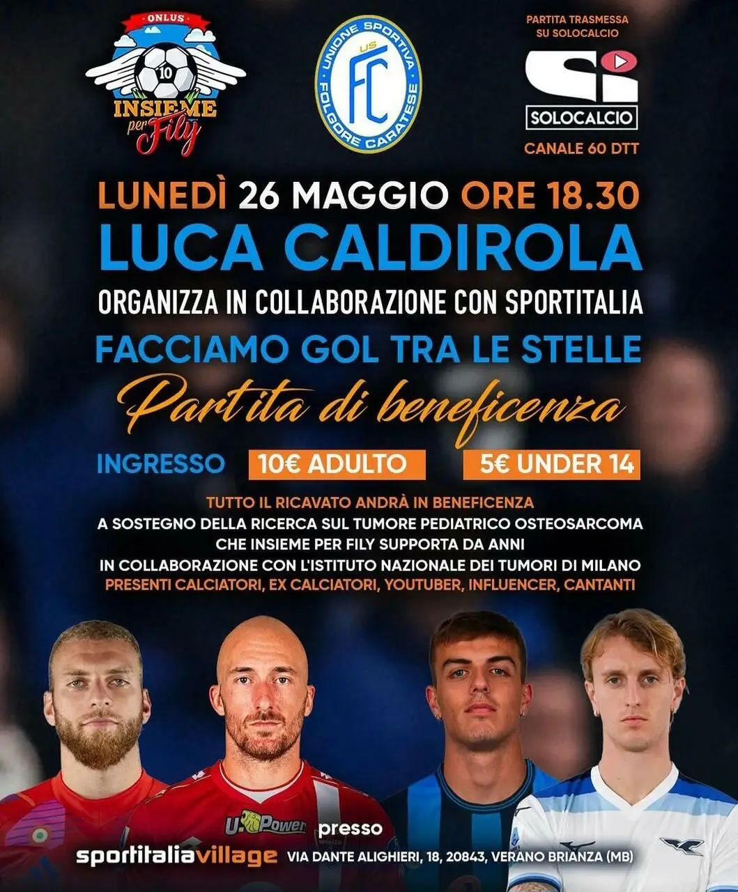 Facciamo gol tra le stelle