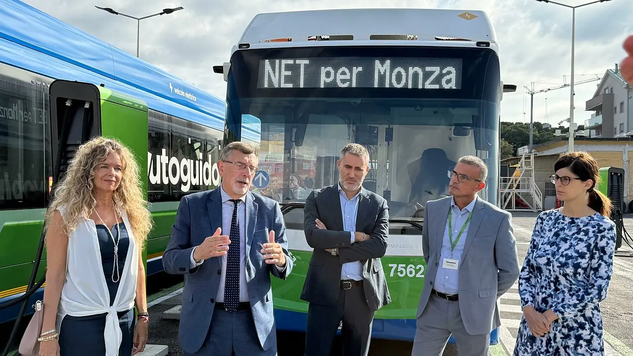 Paolo Pilotto alla presentazione dei Bus