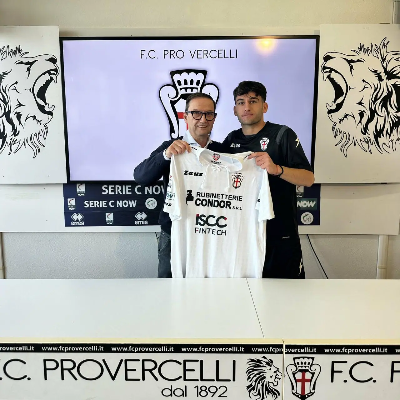 F.C. Pro Vercelli official - Orazio Pannitteri