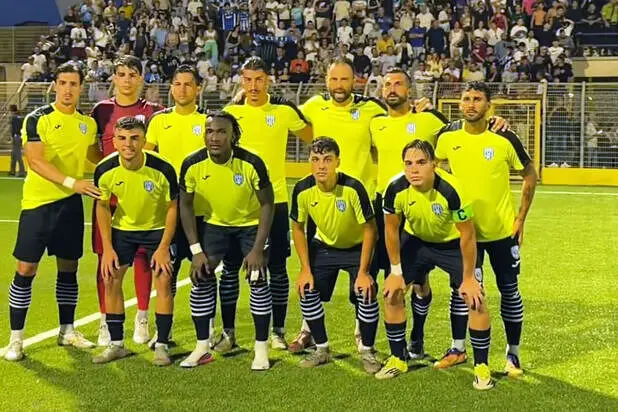Licata Gela. Foto di squadra Gela calcio