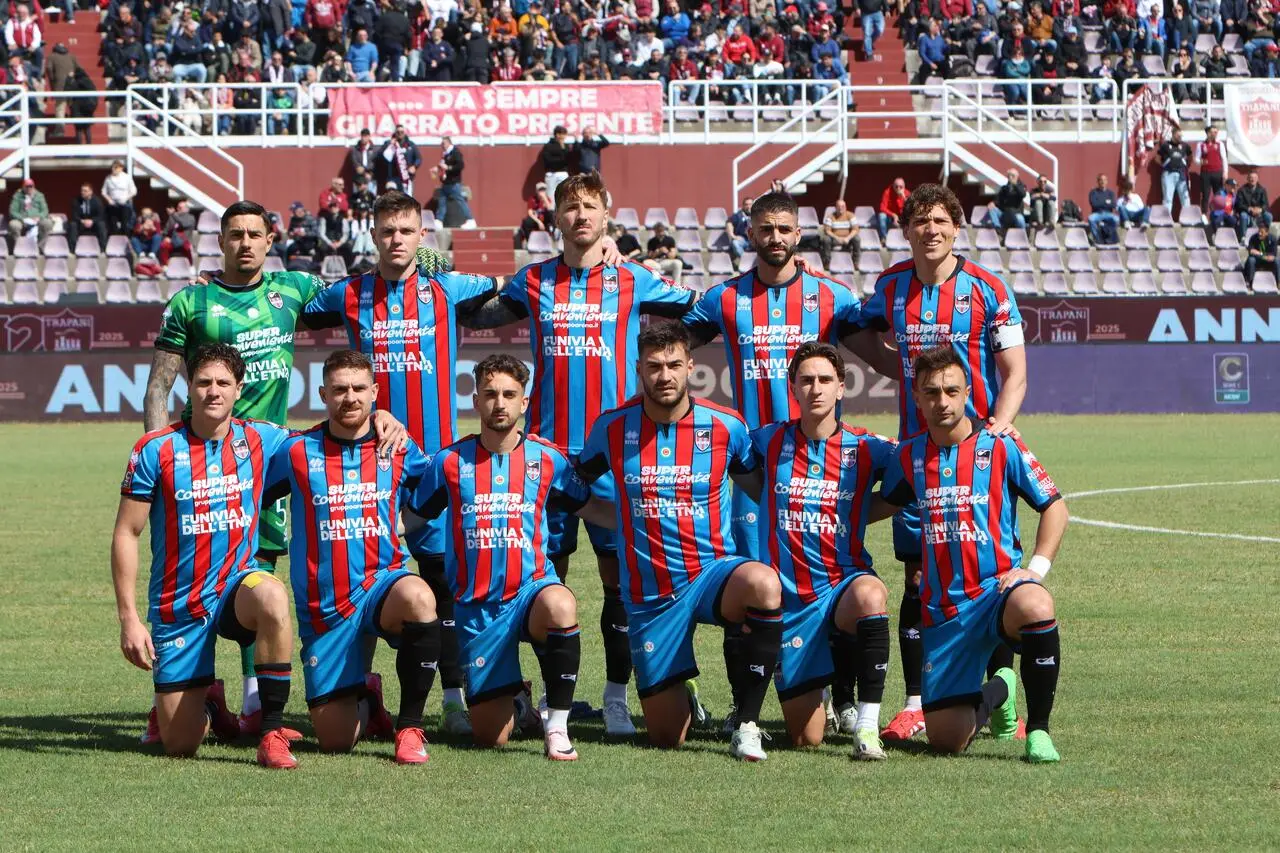 Formazione Catania a Trapani