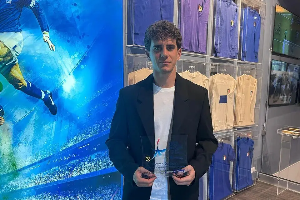 Dagasso premiato come "giovane promessa del calcio italiano"
