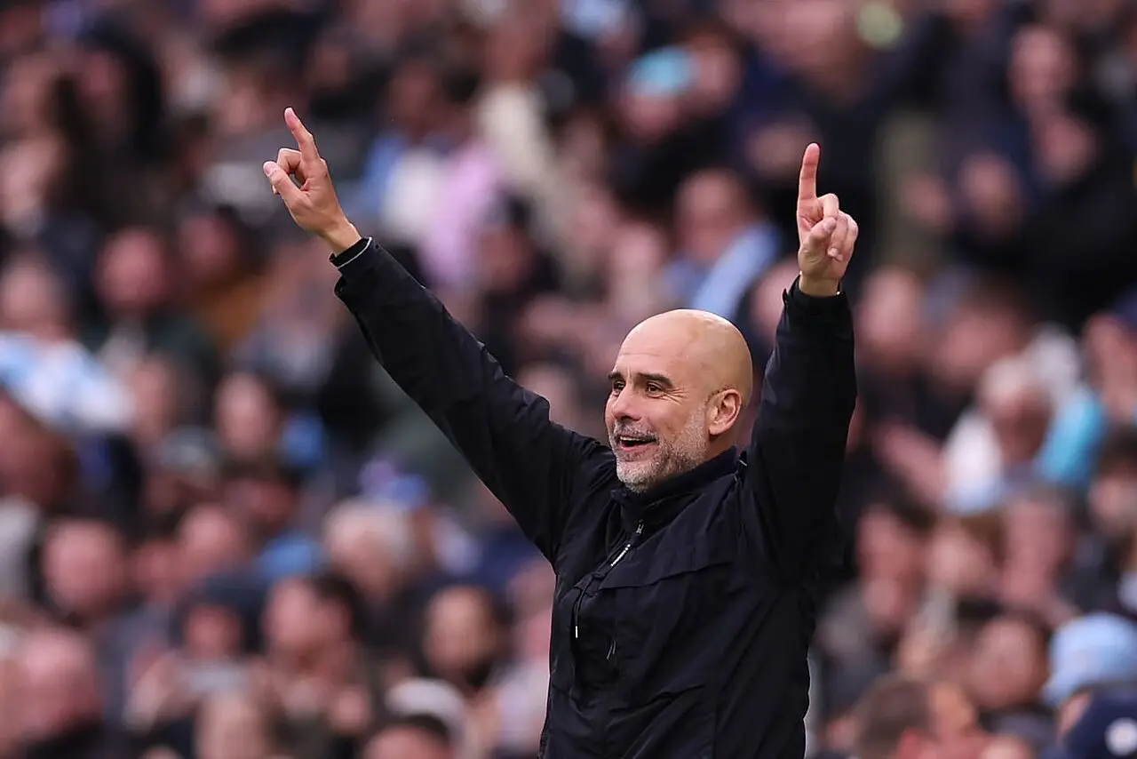 Guardiola, tecnico uscente del Manchester City