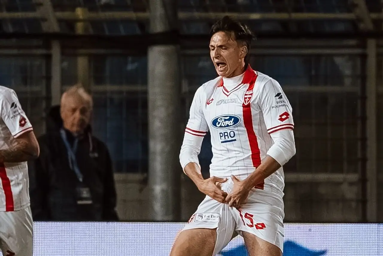 Esultanza volgare di Delli Carri in Juve Stabia-Monza