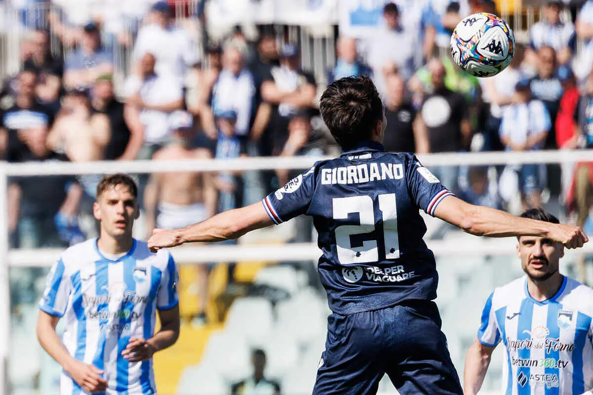 Simone Giordano, calciatore della Sampdoria