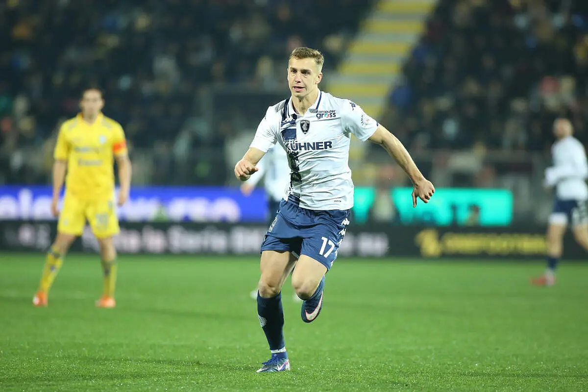 Daniel Fila, attaccante dell'Empoli