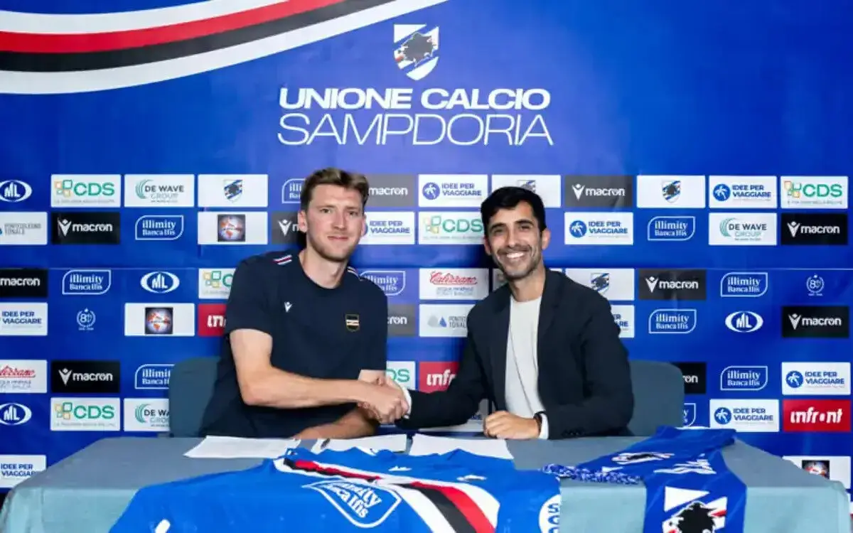 La firma di Lauritsen