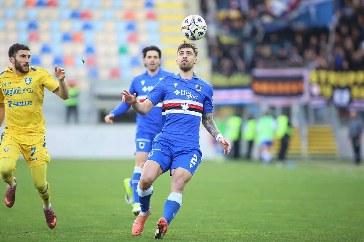 Mattia Viti, difensore della Sampdoria