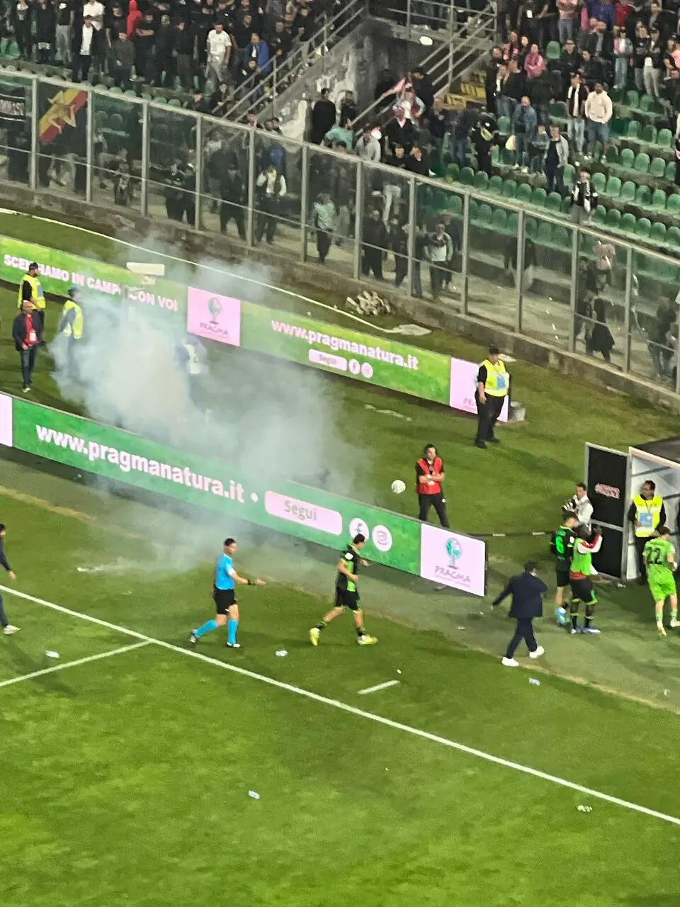 Tensione in Palermo-Catanzaro