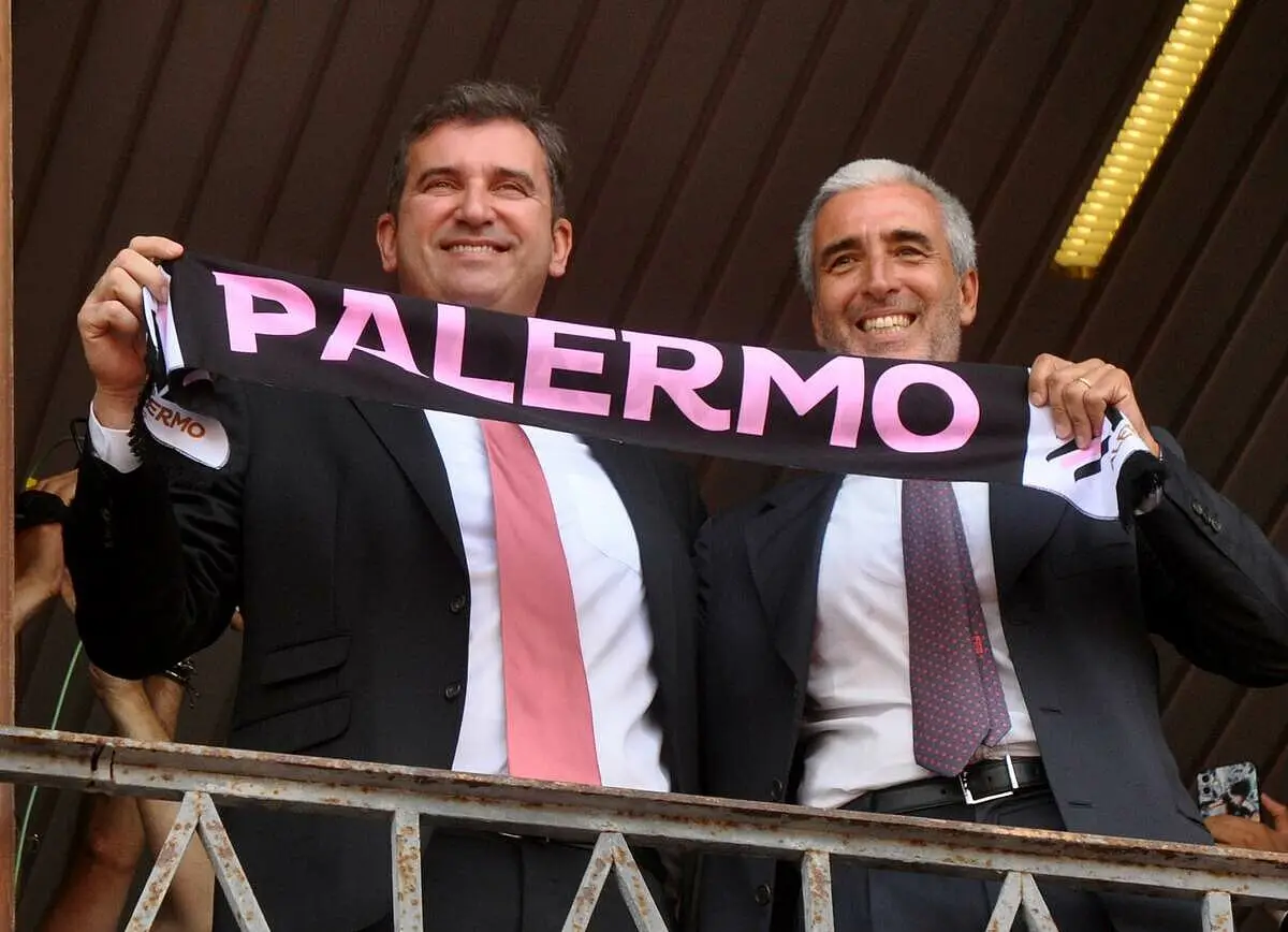 Dario Mirri, presidente del Palermo