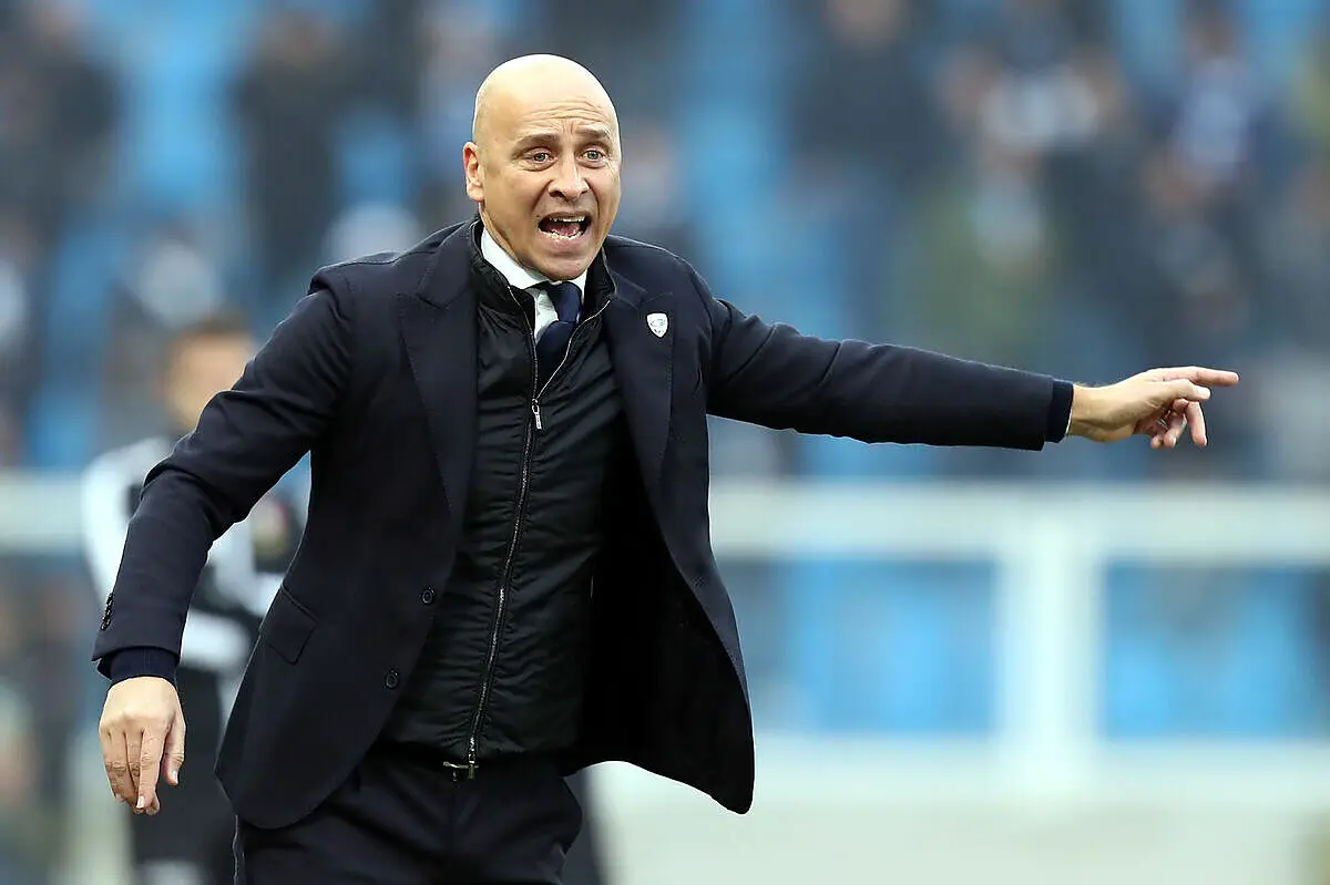 Eugenio Corini, allenatore del Brescia